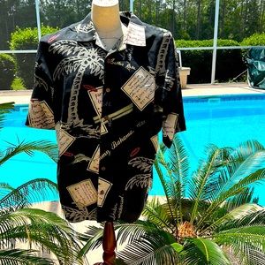 Vintage Tommy Bahama Silk shirt